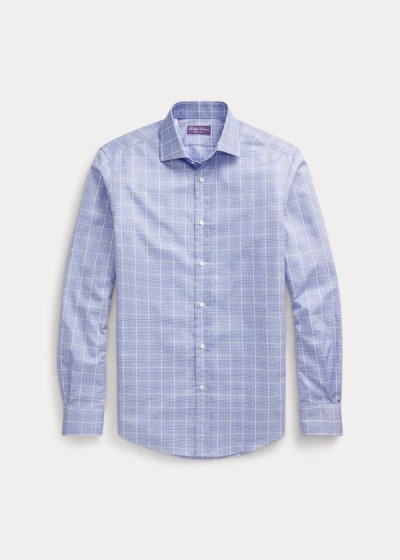 Camisa Ralph Lauren Glen Plaid Twill Homem 97432-OEDN